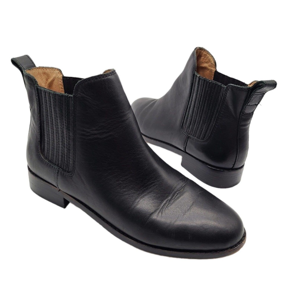 Madewell Black Ankle Boots
